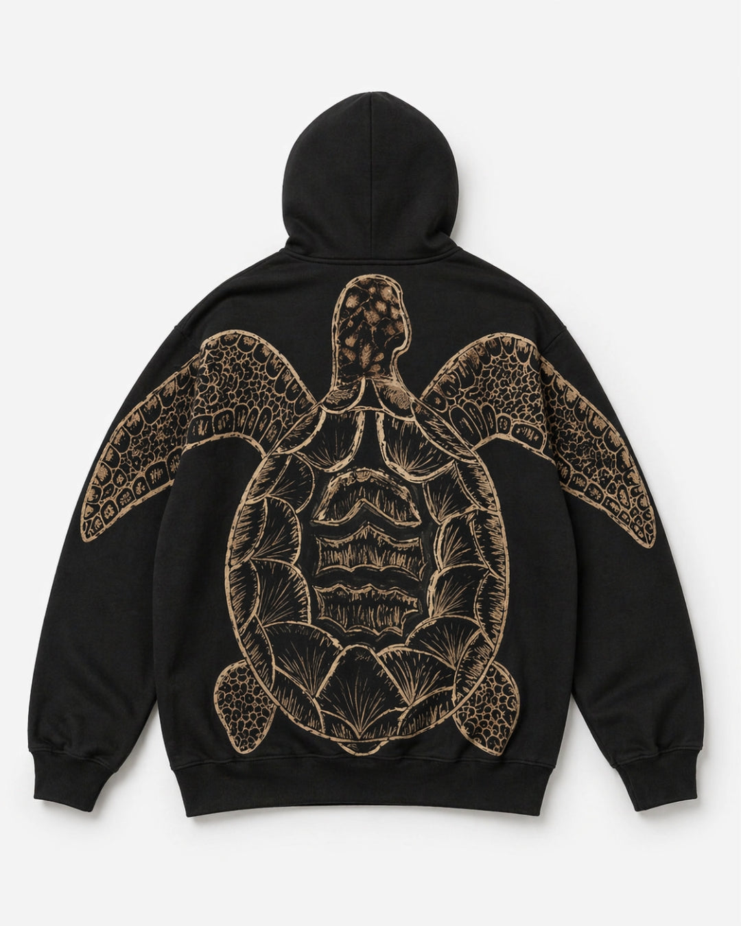 Bleached Turtle Hoodie