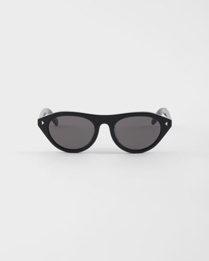 Signature Plaque Cat-Eye Sunglasses