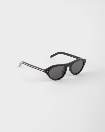 Signature Plaque Cat-Eye Sunglasses