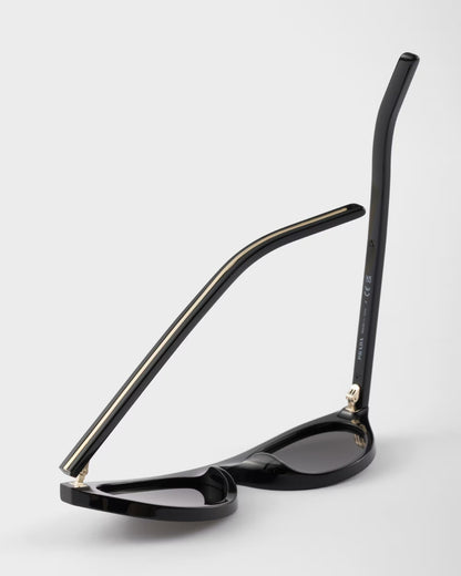 Signature Plaque Cat-Eye Sunglasses