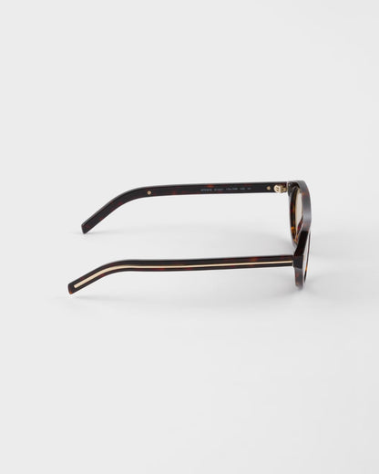 Signature Plaque Cat-Eye Sunglasses